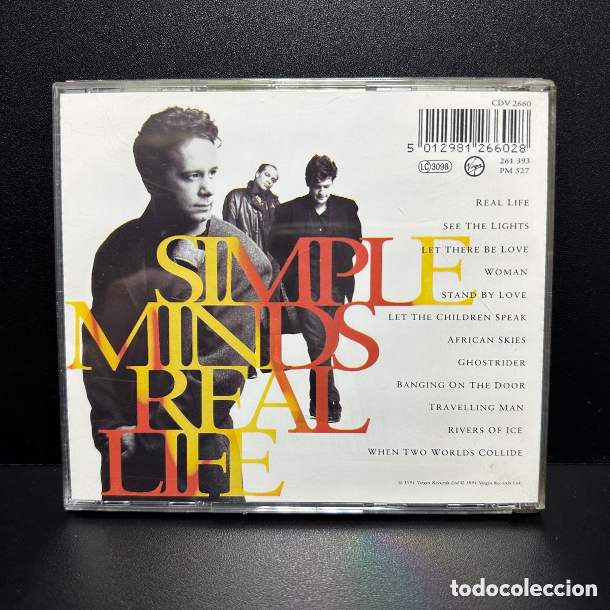 CDs de m&uacute;sica: Simple Minds - Real Life (CD, Album) - Foto 2