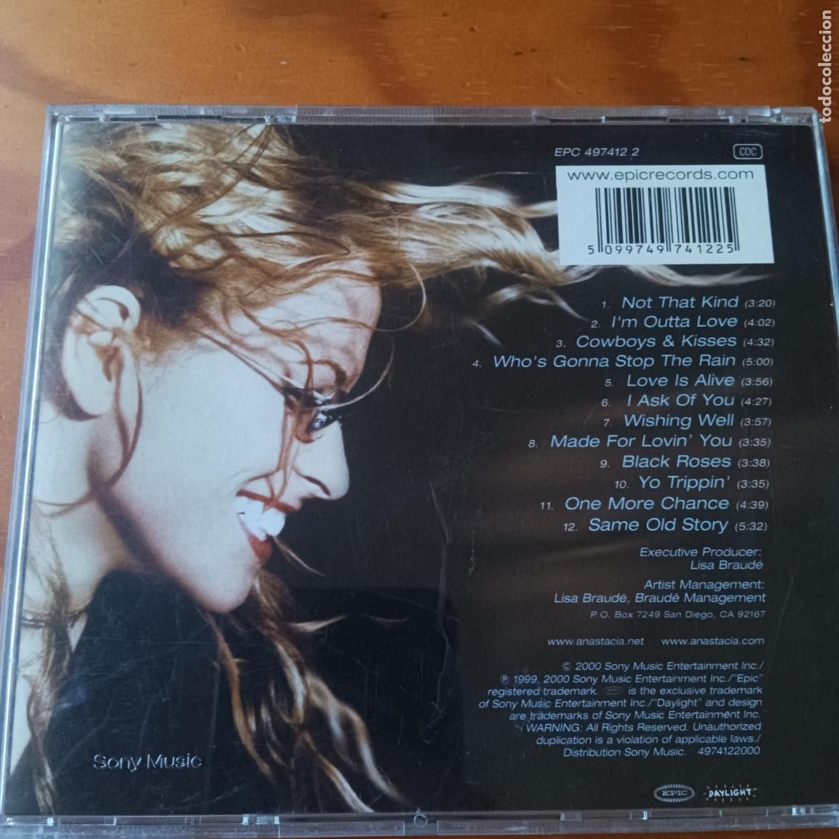 CDs de m&uacute;sica: ANASTACIA, Not that kind CD - Foto 2