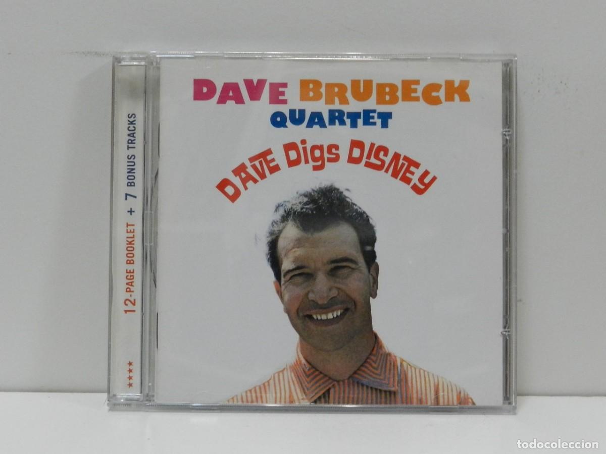 CDs de m&uacute;sica: DISCO CD. The Dave Brubeck Quartet &ndash; Dave Digs Disney. COMPACT DISC. - Foto 1