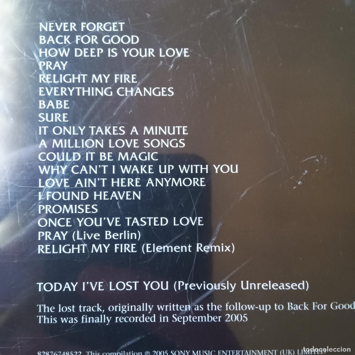 CDs de m&uacute;sica: TAKE THAT, NEVER FORGET. CD THE ULTIMATE COLLECTION. - Foto 2