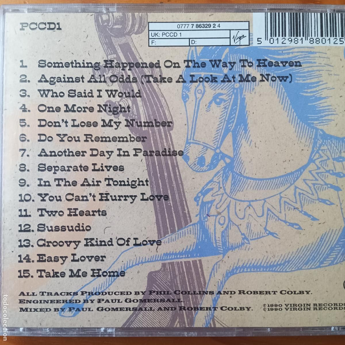 CDs de m&uacute;sica: PHIL COLLINS, SERIOUS HITS... LIVE - CD - Foto 2
