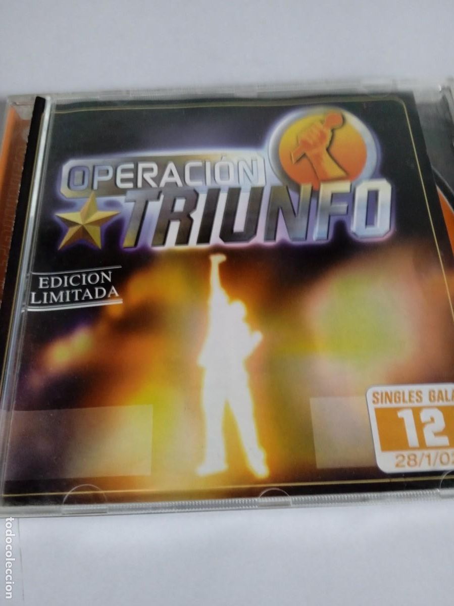 CDs de m&uacute;sica: OPERACI&Oacute;N TRIUNFO Gala 12 - Foto 1