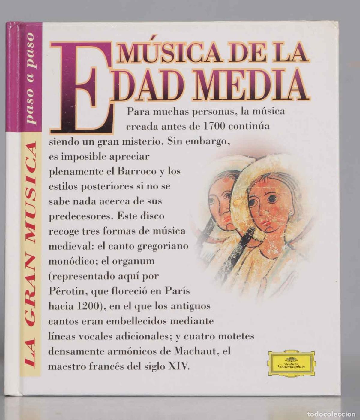 CDs de M&uacute;sica: CD. MUSICA DE LA EDAD MEDIA. PROPRIUM MISSAE IN EPIPHANIA DOMINI. PROPRIUM MISSAE IN DEDICATIONE EC