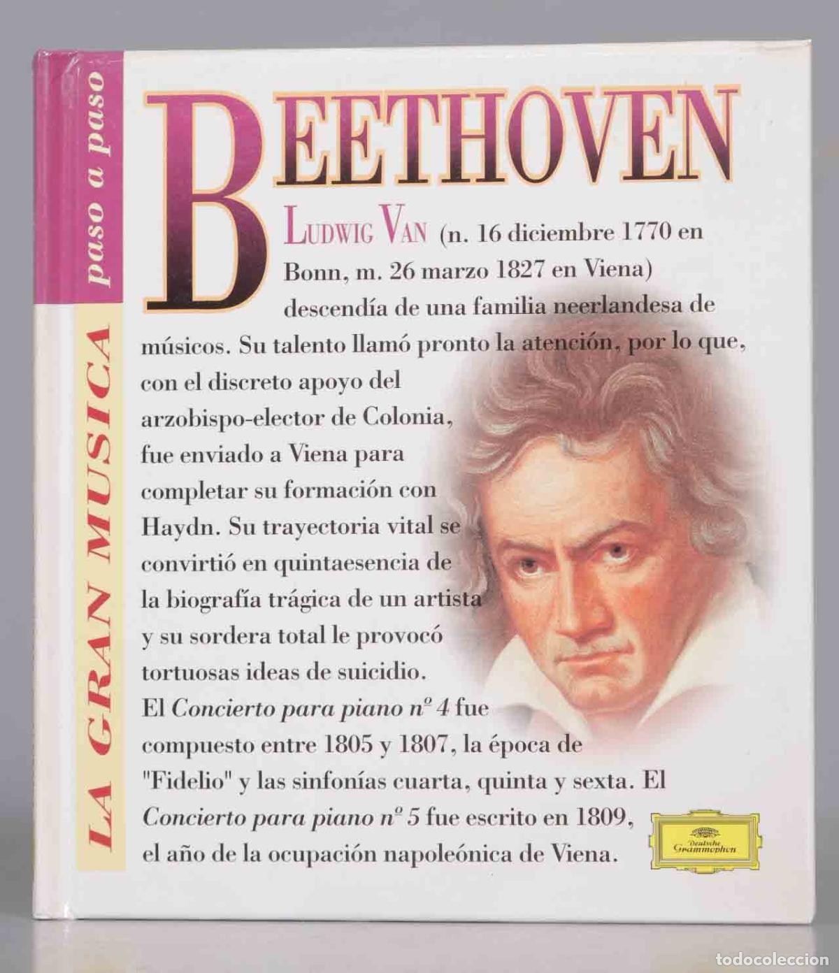 CDs de m&uacute;sica: CD. BEETHOVEN. OP. 73 OP 58. BOHM - Foto 1