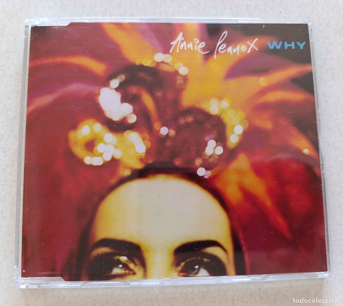 CDs de m&uacute;sica: ANNIE LENNOX Why CD Single 1992 Instrumental Primitive Diva - Foto 1