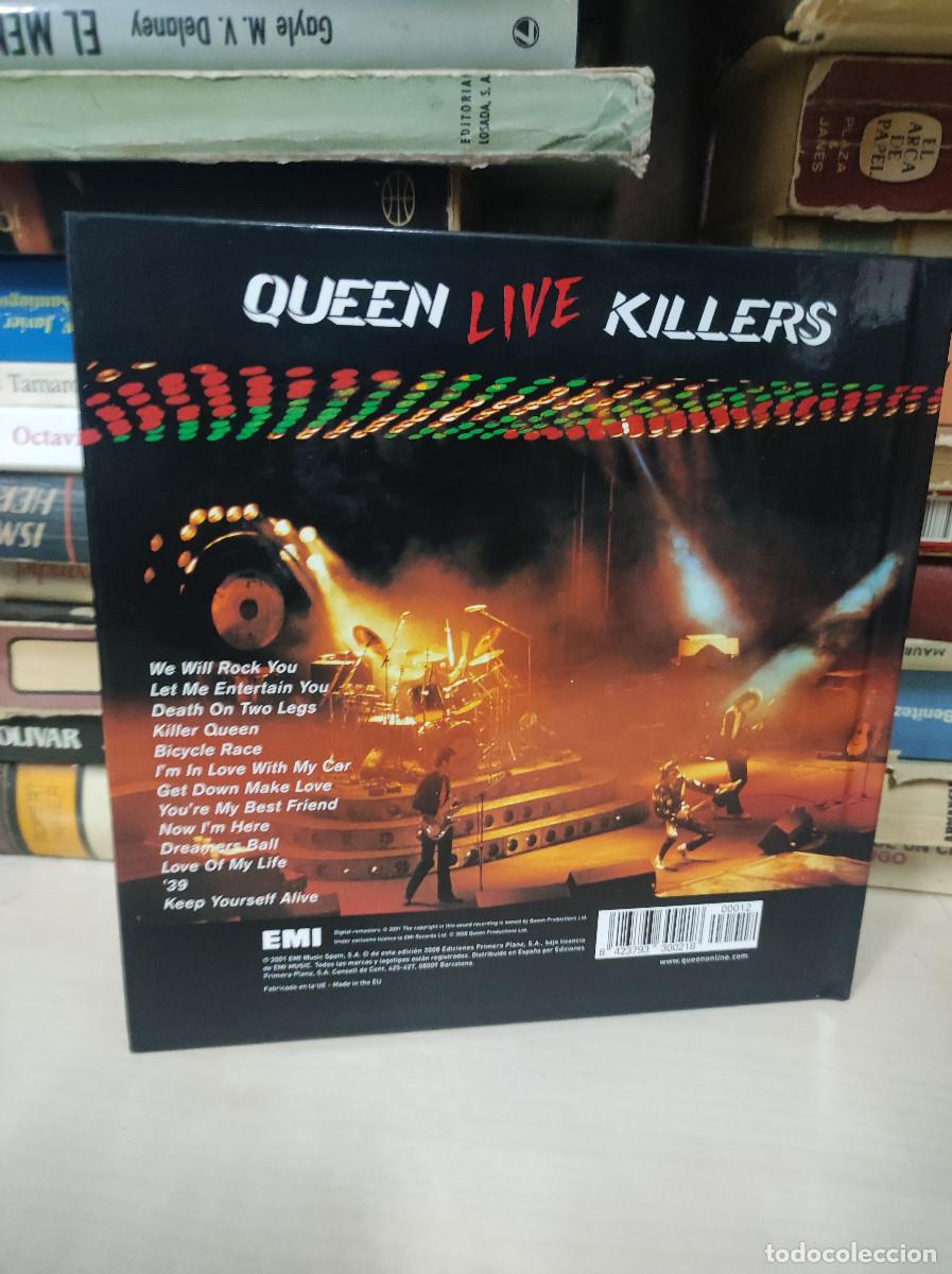 CDs de m&uacute;sica: Queen &ndash; Live Killers Vol. 1 EDICION LIMITADA LIBRO + CD - Foto 2