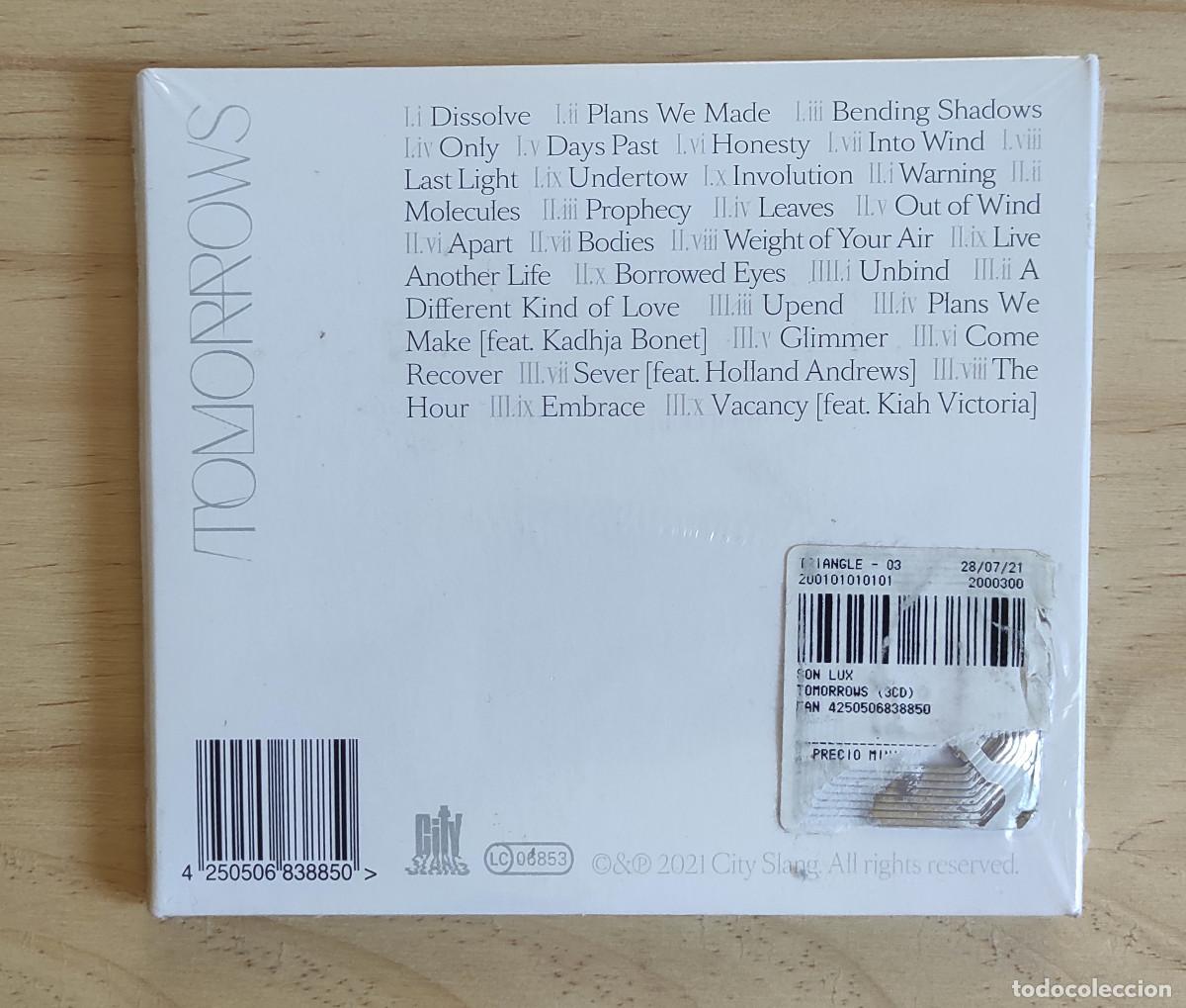 CDs de m&uacute;sica: Son Lux - Tomorrows (2021) 3CD Nuevo - Foto 2