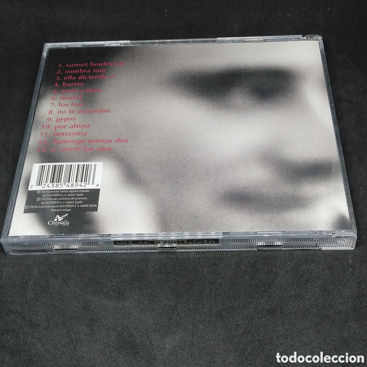 CDs de m&uacute;sica: JAVIER ALVAREZ - DOS - CD - 1996 - DISCO VERIFICADO - 2 - Foto 2