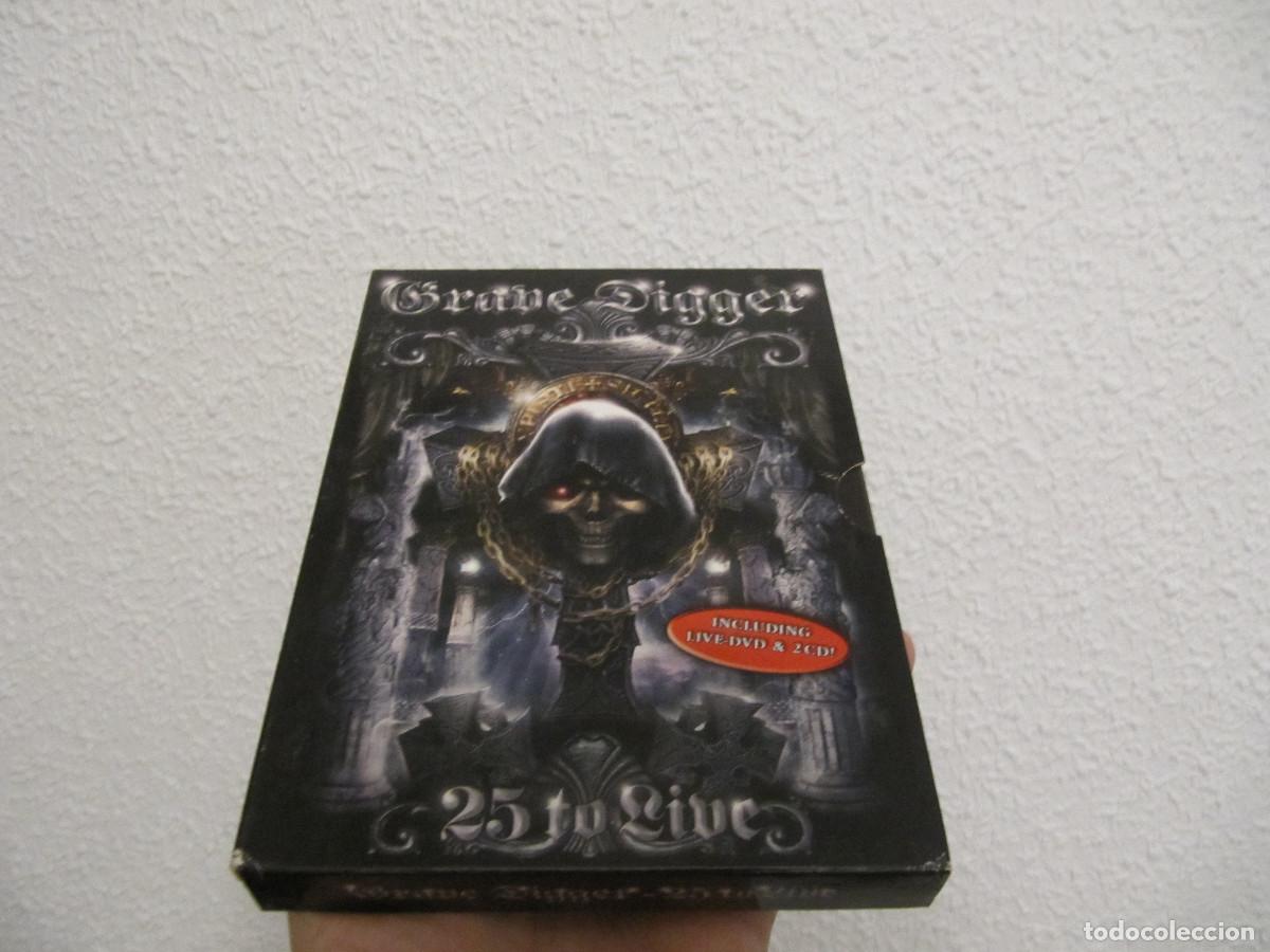 CDs de m&uacute;sica: Grave Digger &lrm;&ndash; 25 To Live - Foto 1