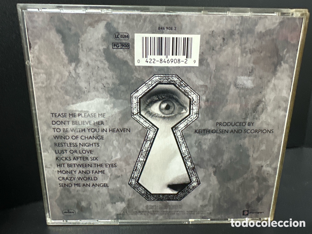 CDs de m&uacute;sica: Scorpions - Crazy World (CD) - Foto 2