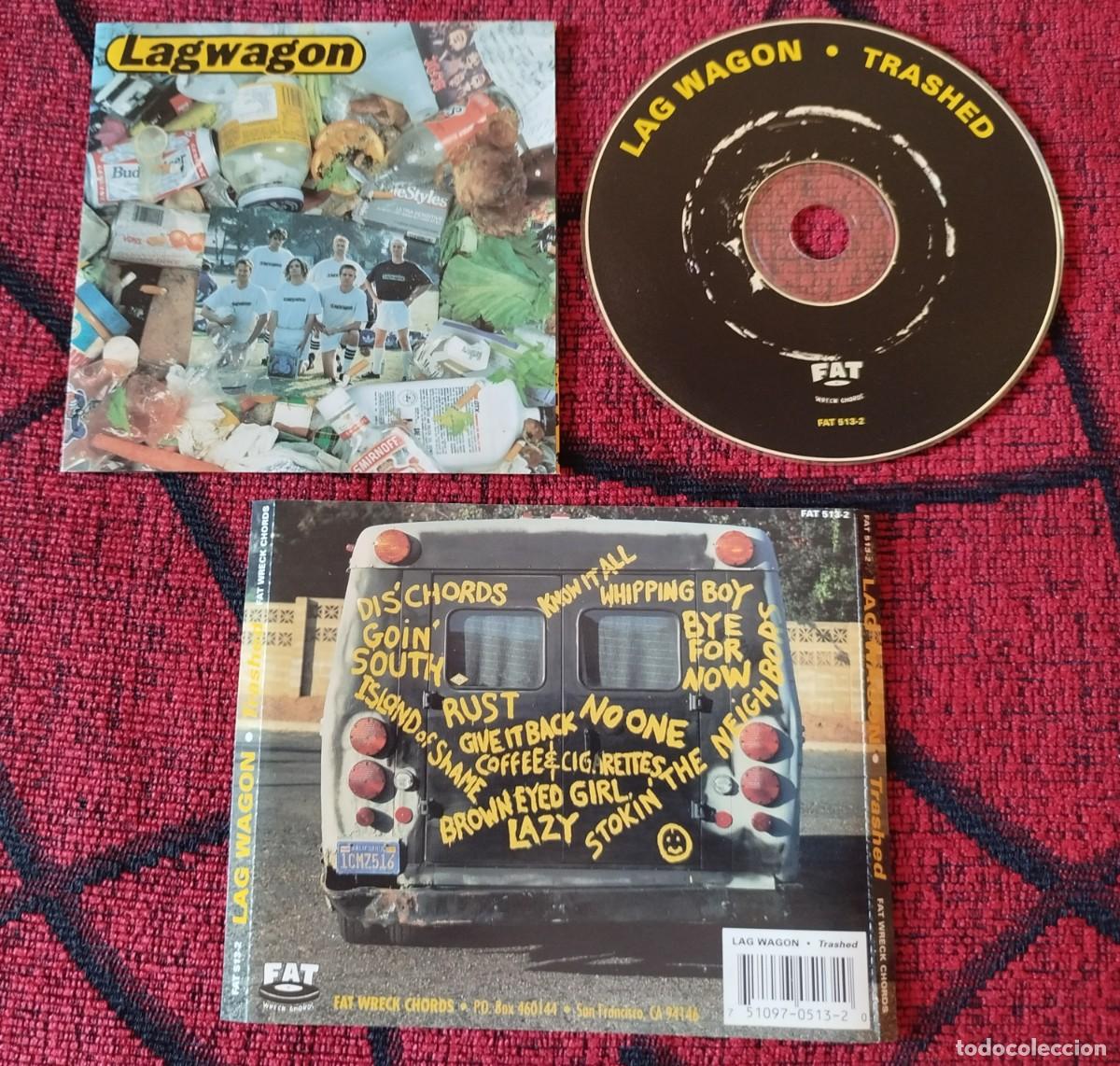 CDs de m&uacute;sica: LAG WAGON (Lagwagon) ** Trashed ** CD ORIGINAL 1994 USA - Foto 1