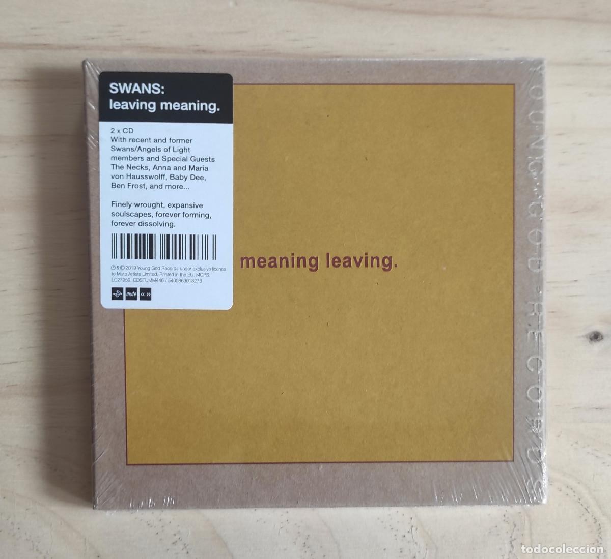 CDs de m&uacute;sica: Swans &ndash; Leaving Meaning (2019) CD Nuevo - Foto 1
