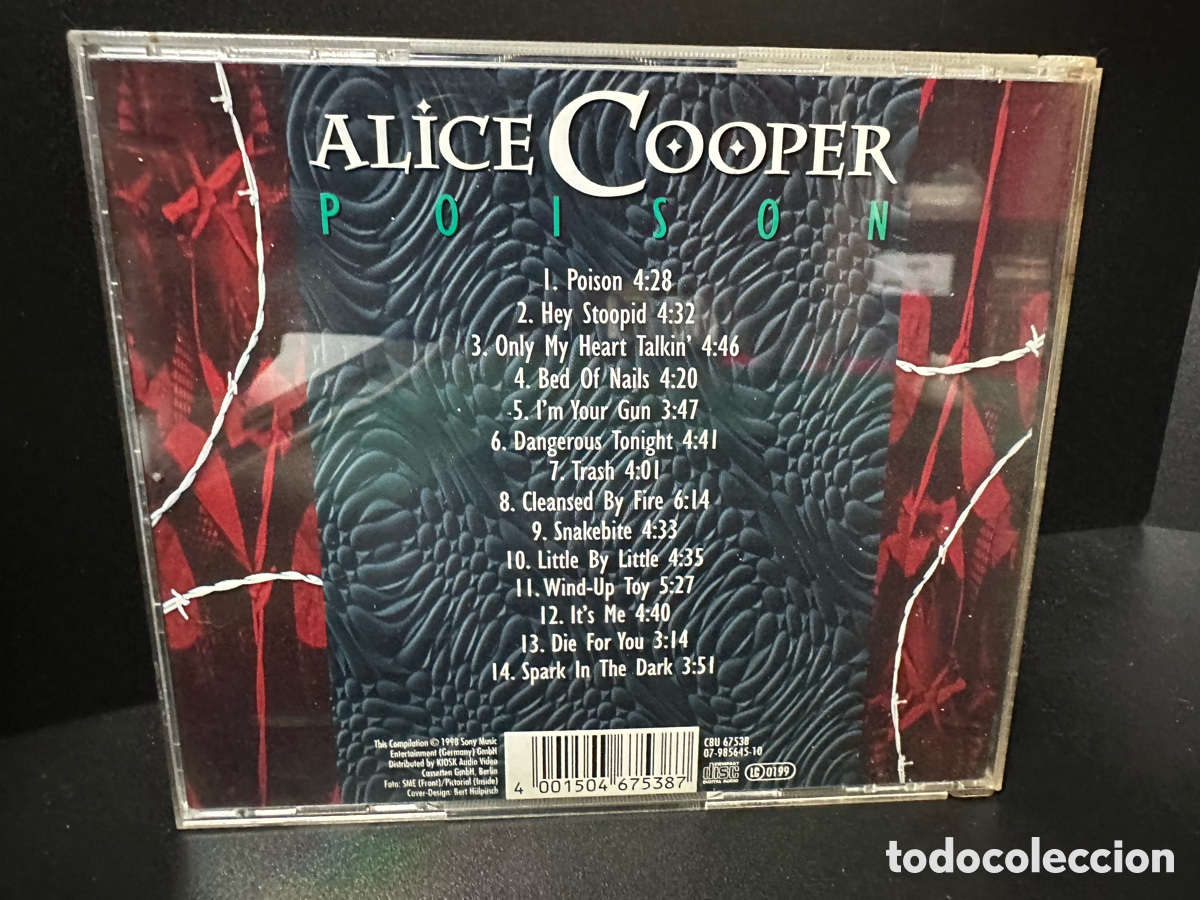 CDs de m&uacute;sica: Alice Cooper - Poison (CD) - Foto 2