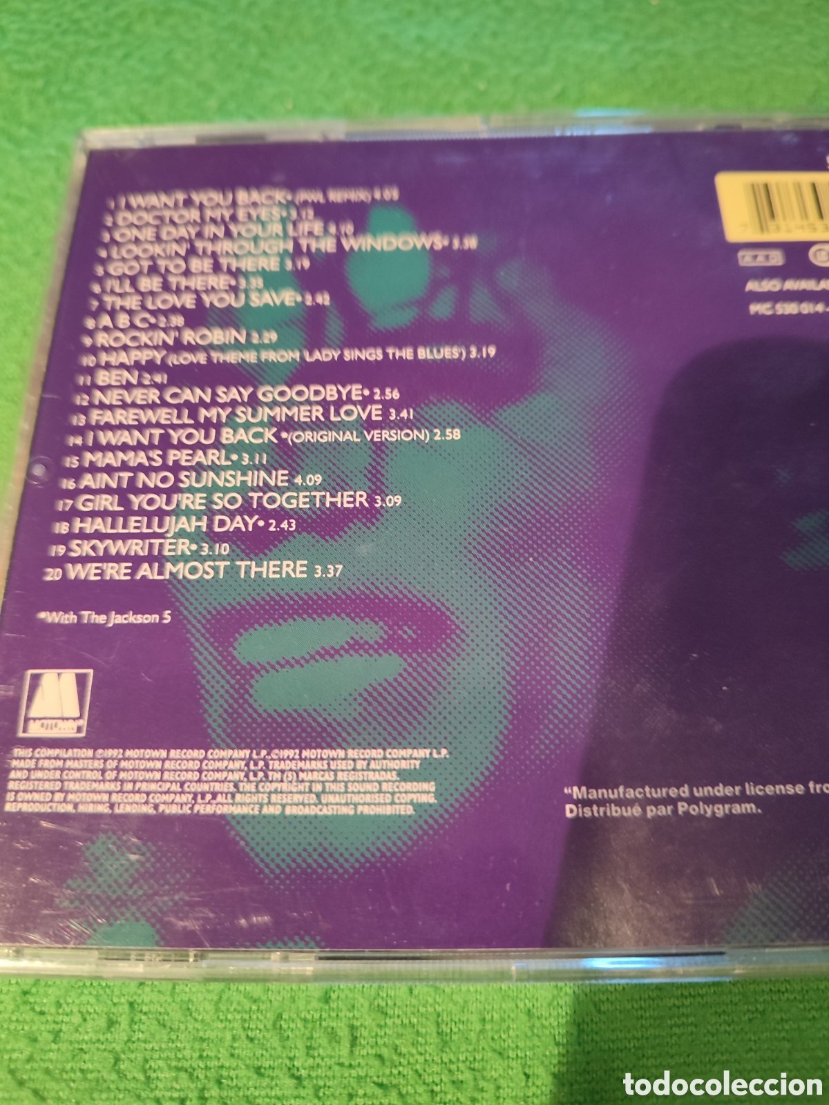 CDs de m&uacute;sica: Michael Jackson - Motowns Greatest hits - Foto 3
