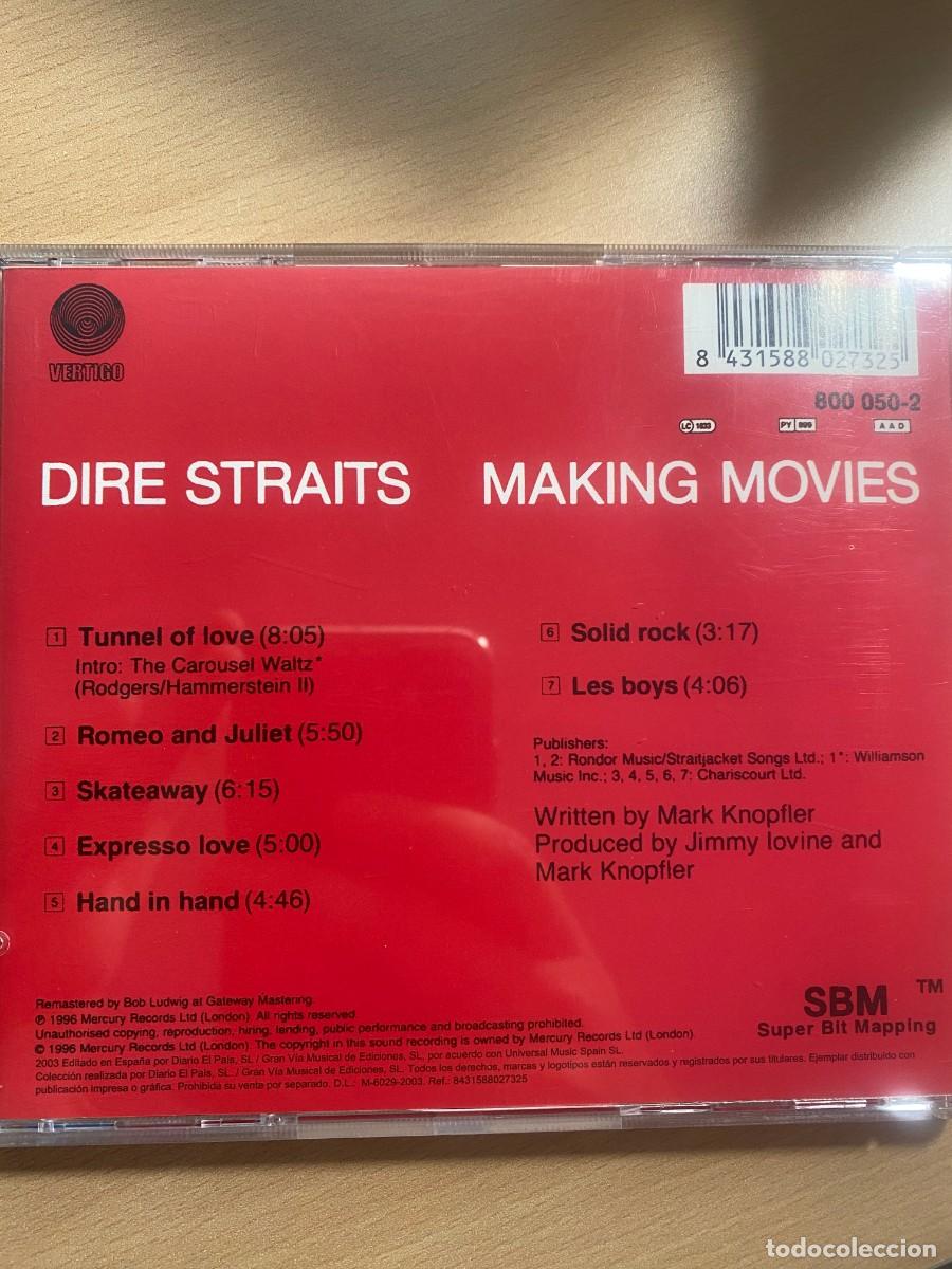 CDs de m&uacute;sica: DIRE STRAITS MAKING MOVIES - Foto 2