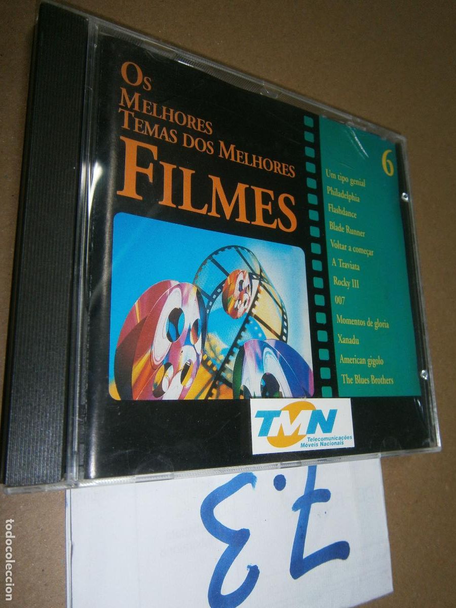 Music CDs: ANTIGUO CD - TEMAS DE MELODIAS DE PELICULAS