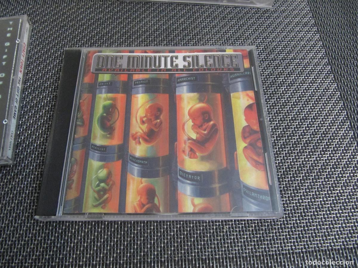 CDs de m&uacute;sica: ONE MINUTE SILENCE - AVAILABLE IN ALL COLOURS - Foto 1