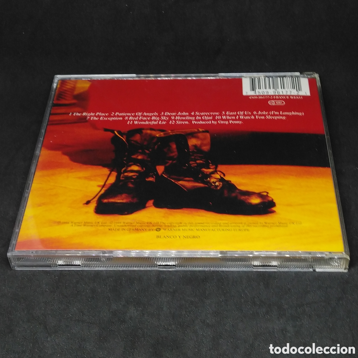 CDs de m&uacute;sica: EDDIE READER - CD - 1994 - DISCO VERIFICADO - EX FAIRGROUND ATTRACTION - Foto 2