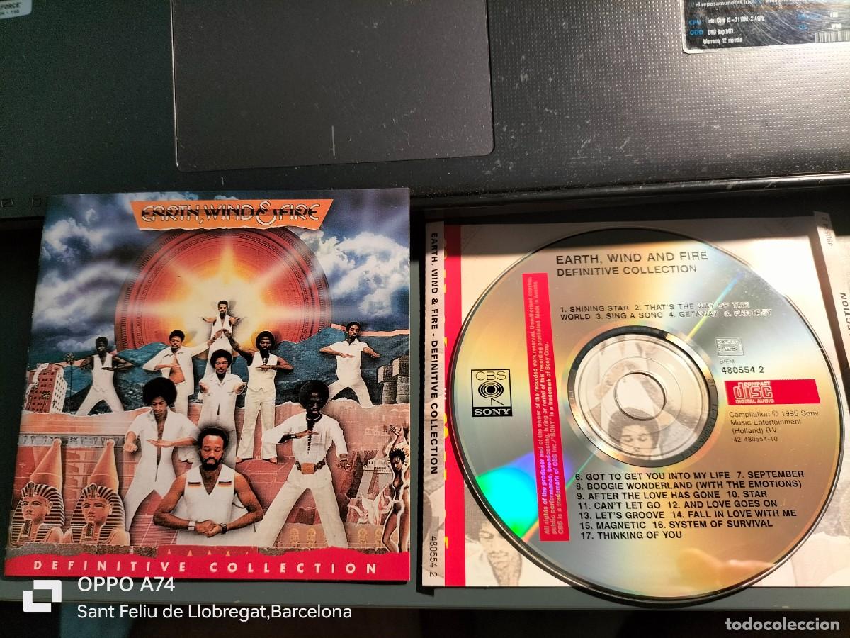 CDs de m&uacute;sica: RAR CD. EARTH, WIND & FIRE. DEFINITIVE COLLECTION - Foto 1