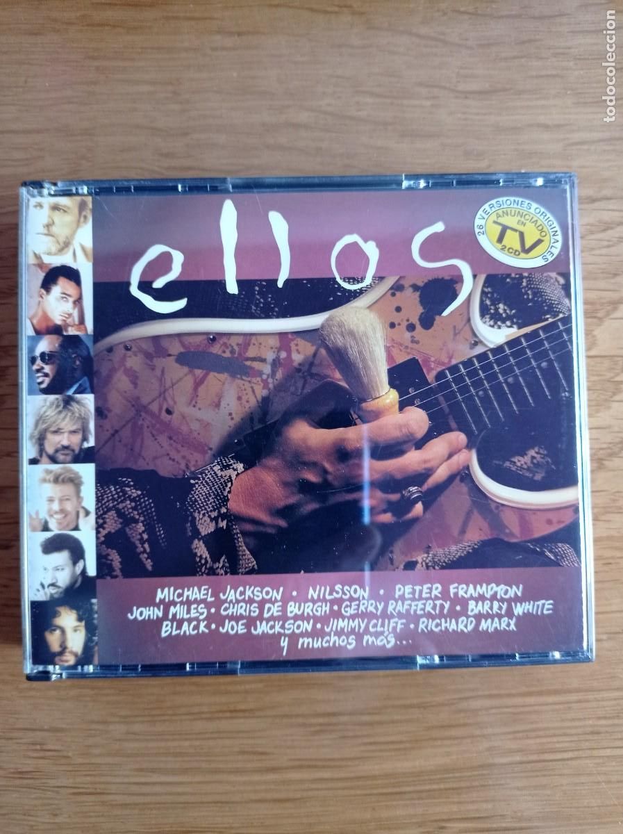 CDs de m&uacute;sica: cd ellos michael jackson nilsson peter frampton etc - Foto 1