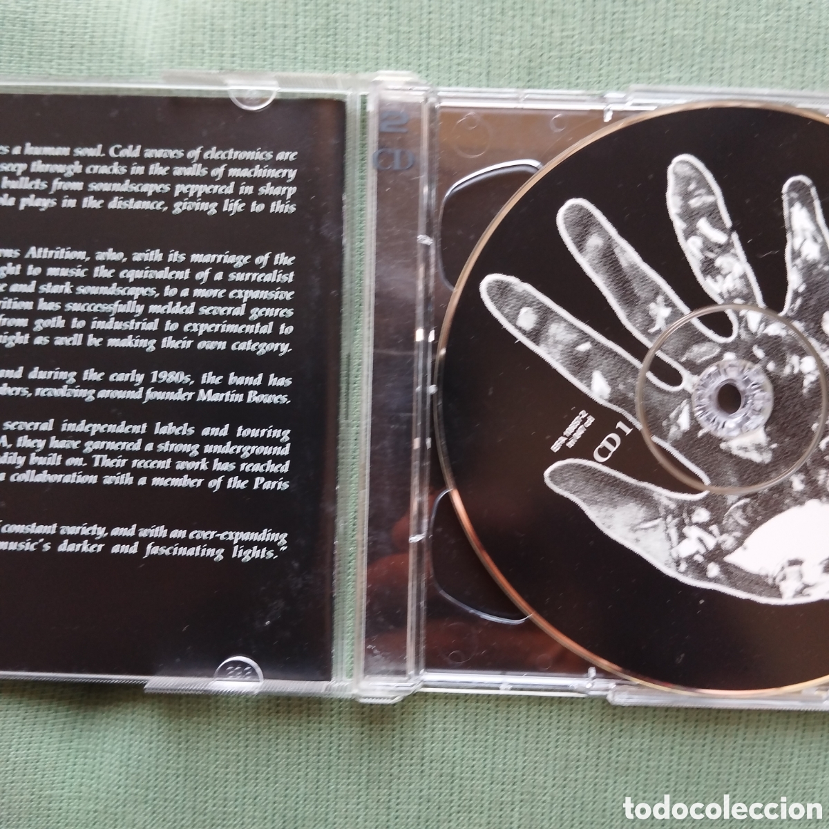 CDs de m&uacute;sica: ATTRITION THE HAND THAT FEEDS DOBLE CD - Foto 2