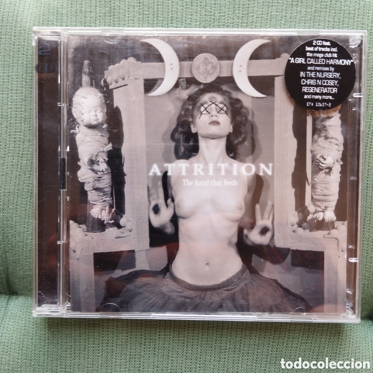 CDs de m&uacute;sica: ATTRITION THE HAND THAT FEEDS DOBLE CD - Foto 1