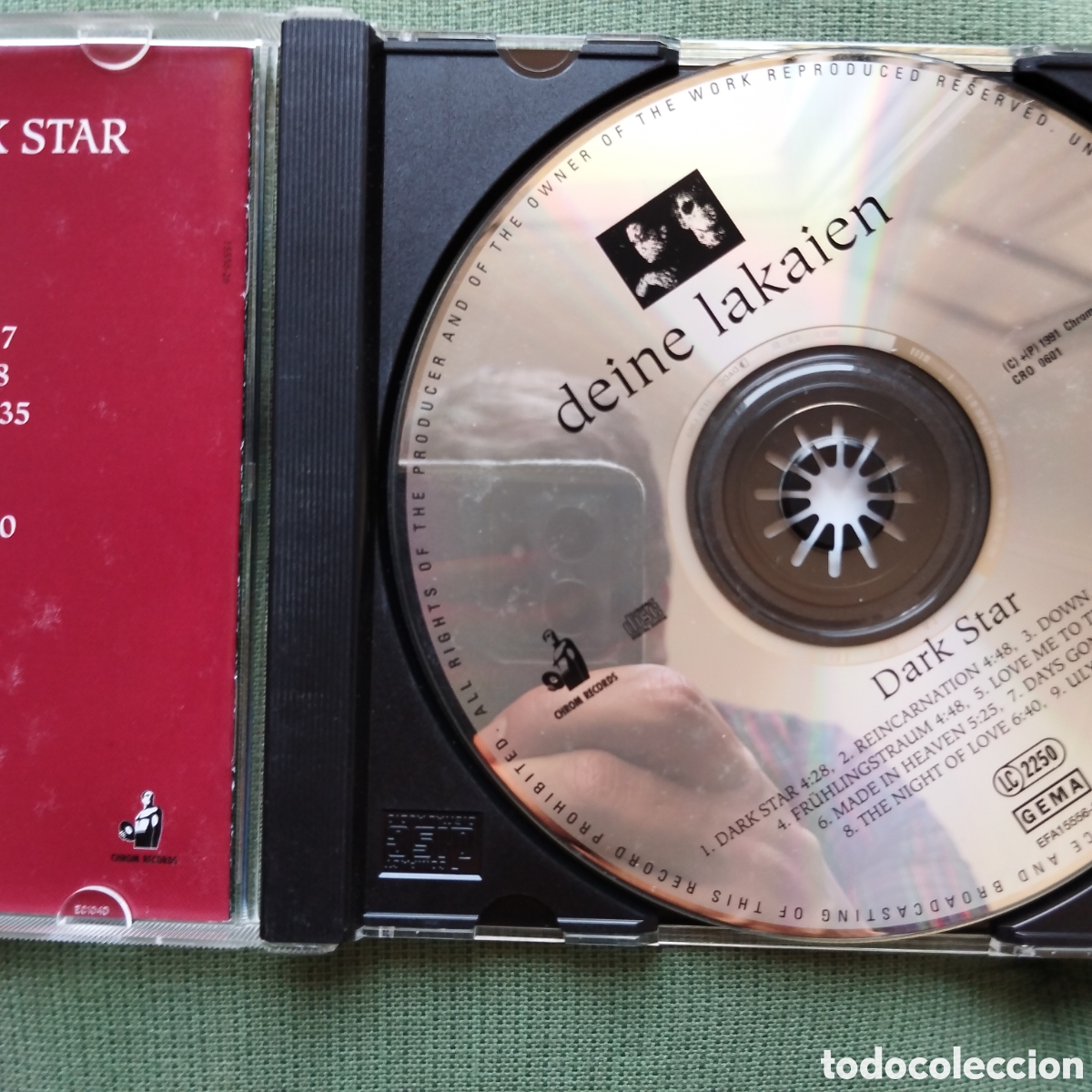CDs de m&uacute;sica: DEINE LAKAIEN DARK STAR CD - Foto 2