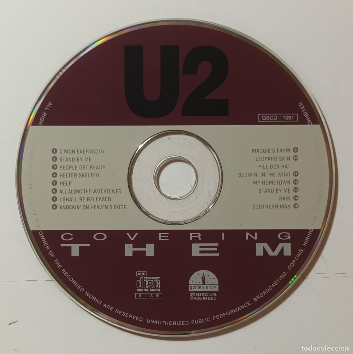 CDs de m&uacute;sica: CD - U2 - COVERING THEM - SIN ESTUCHE - Foto 1