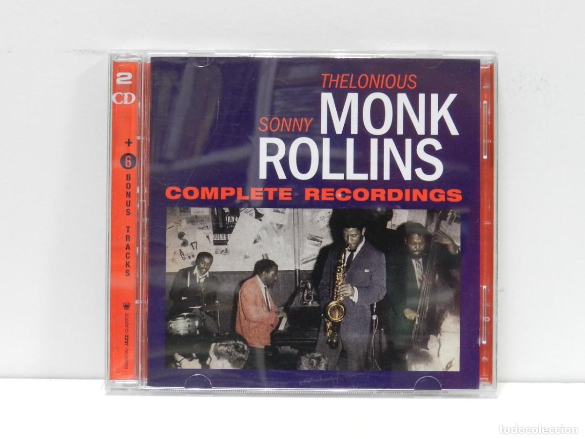 CDs de m&uacute;sica: DISCO 2 X CD. Thelonious Monk, Sonny Rollins &ndash; Complete Recordings. COMPACT DISC. - Foto 1