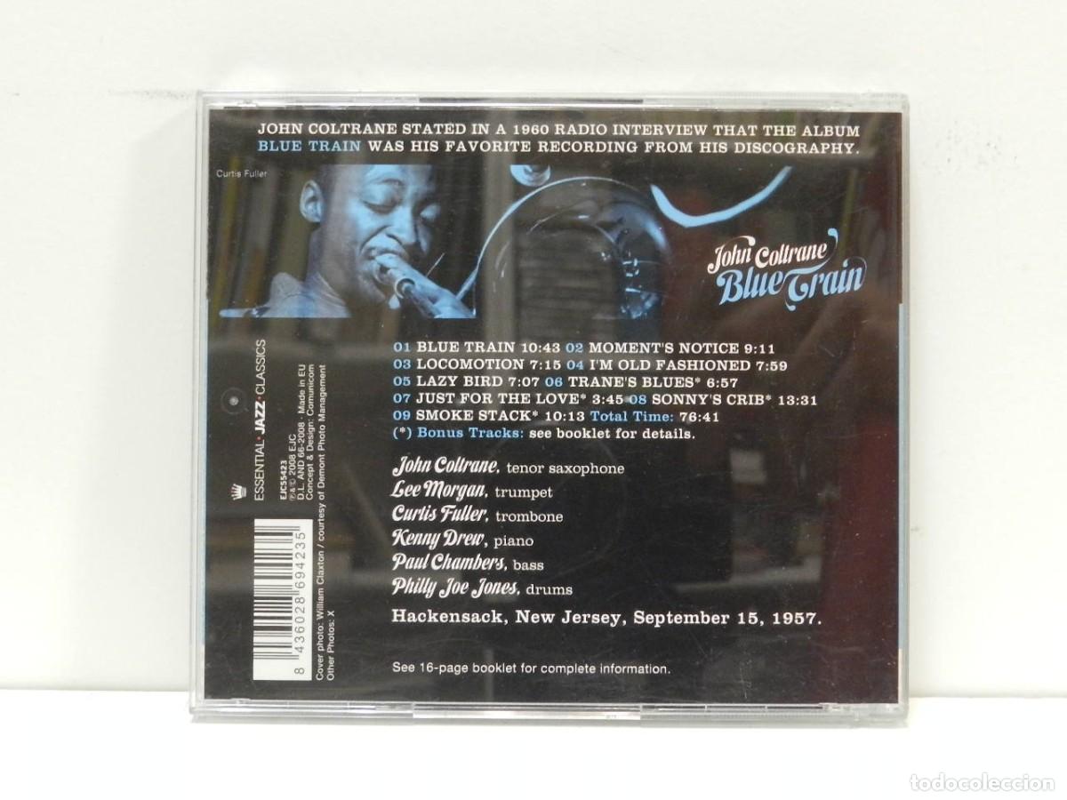 CDs de m&uacute;sica: DISCO CD. John Coltrane &ndash; Blue Train. COMPACT DISC. - Foto 2