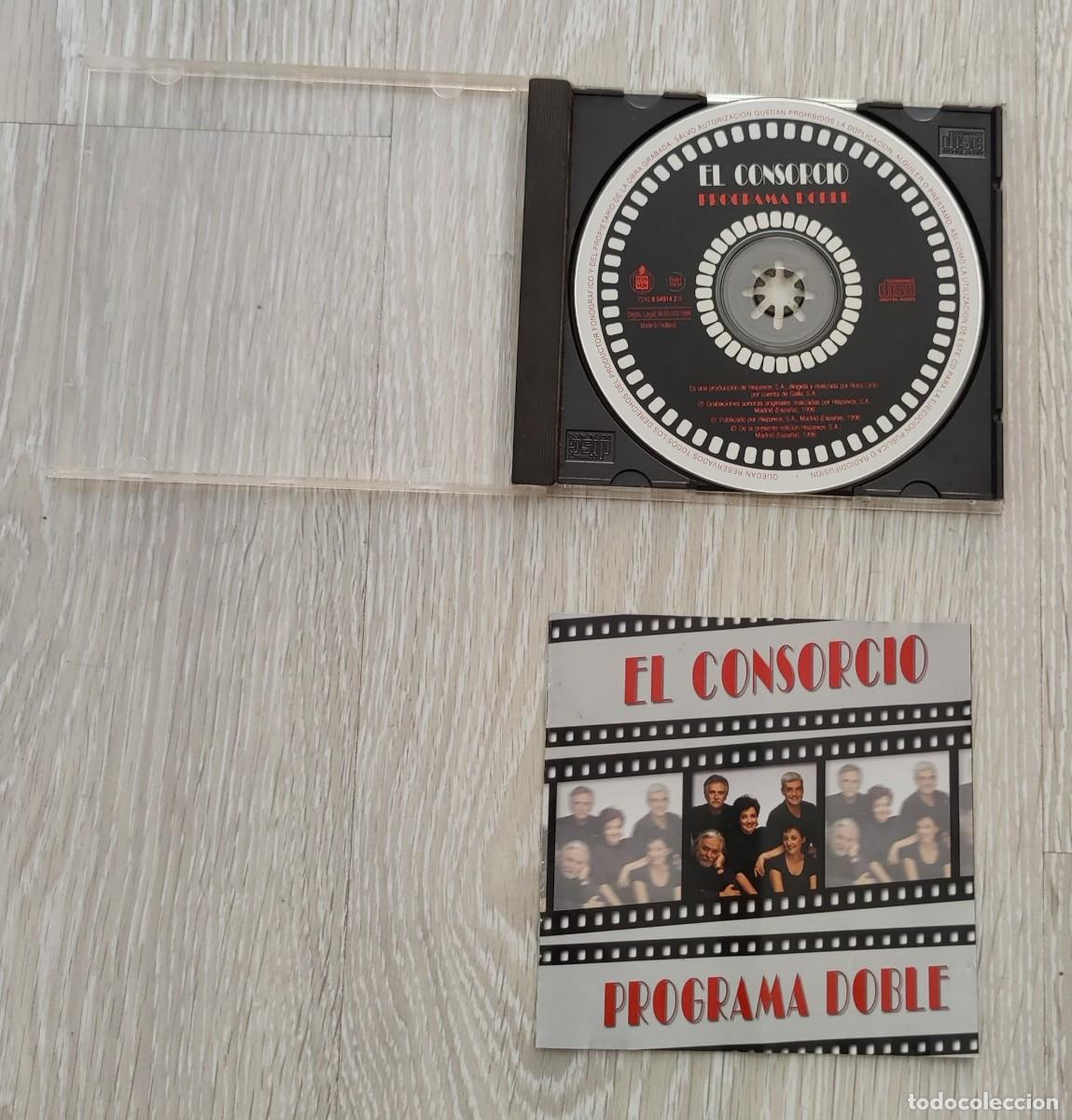 CDs de m&uacute;sica: CD Musica. El Consorcio. Programa doble. - Foto 3