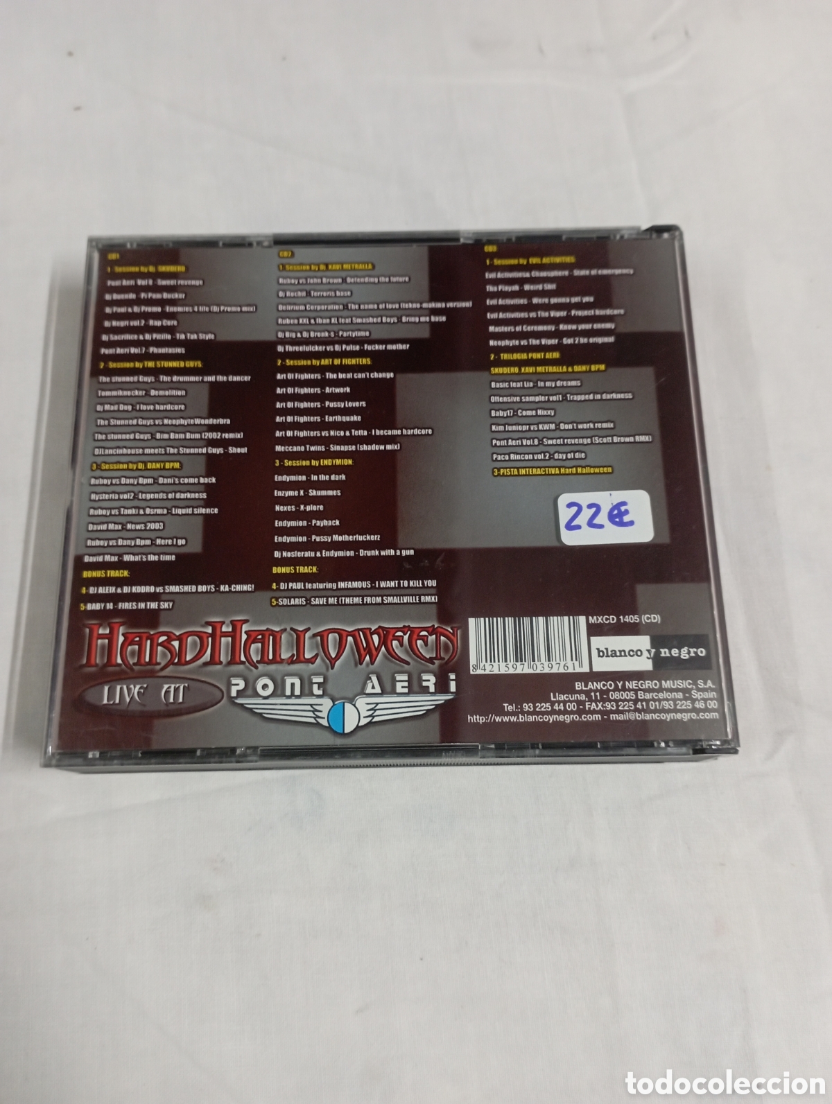 CDs de m&uacute;sica: HardHalloween pont aeri - Foto 2