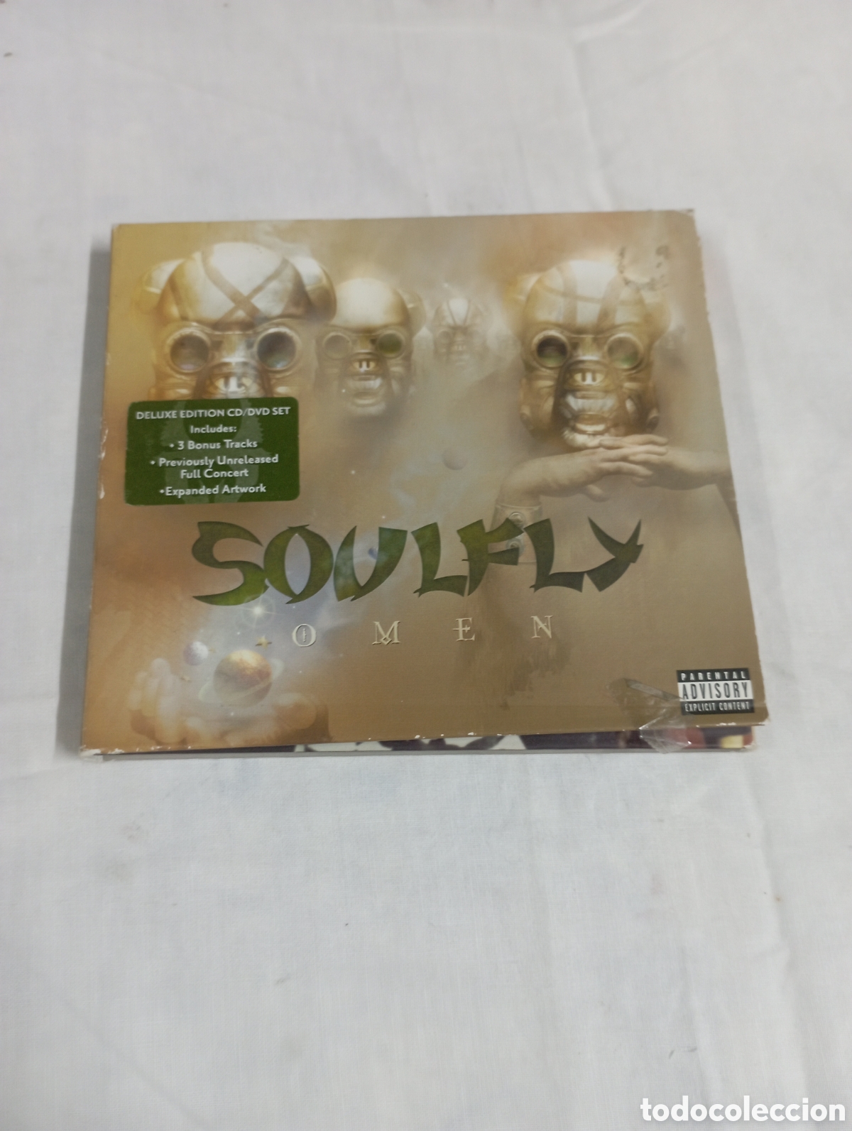 CDs de m&uacute;sica: Soulfly OMEN cd/dvd original - Foto 1
