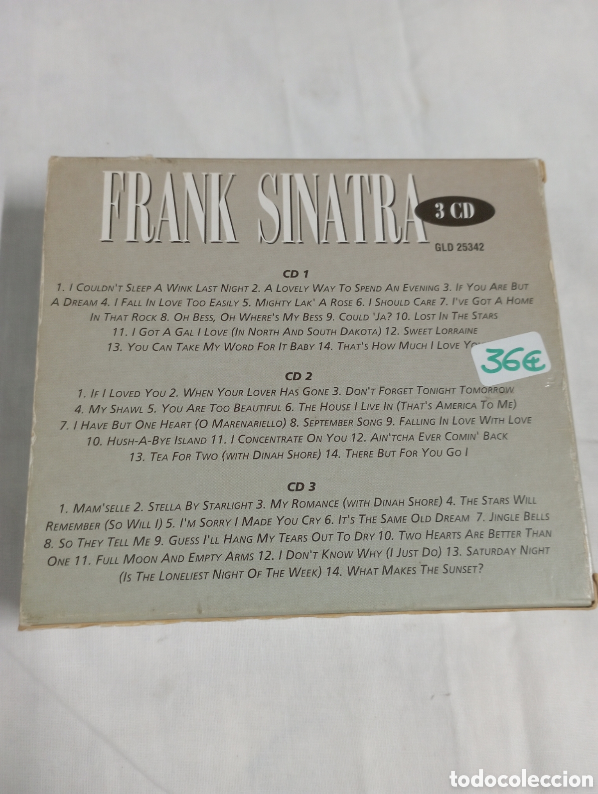 CDs de m&uacute;sica: Frank Sinatra I loved you - Foto 3
