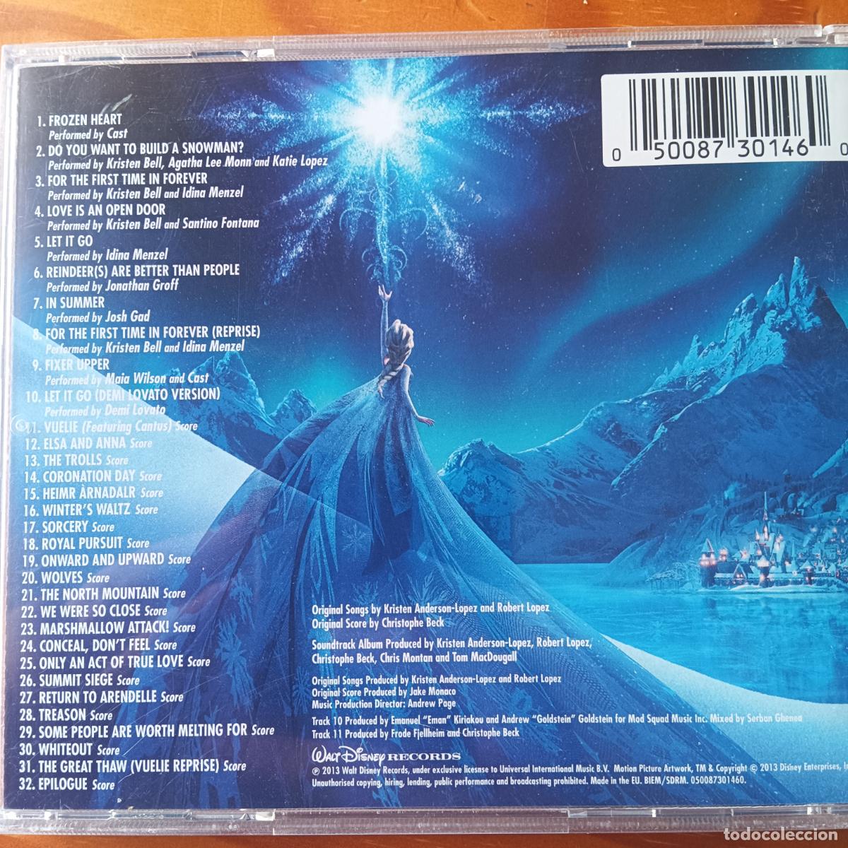 CDs de m&uacute;sica: FROZEN. DISNEY CD BSO Original soundtrack - Foto 2