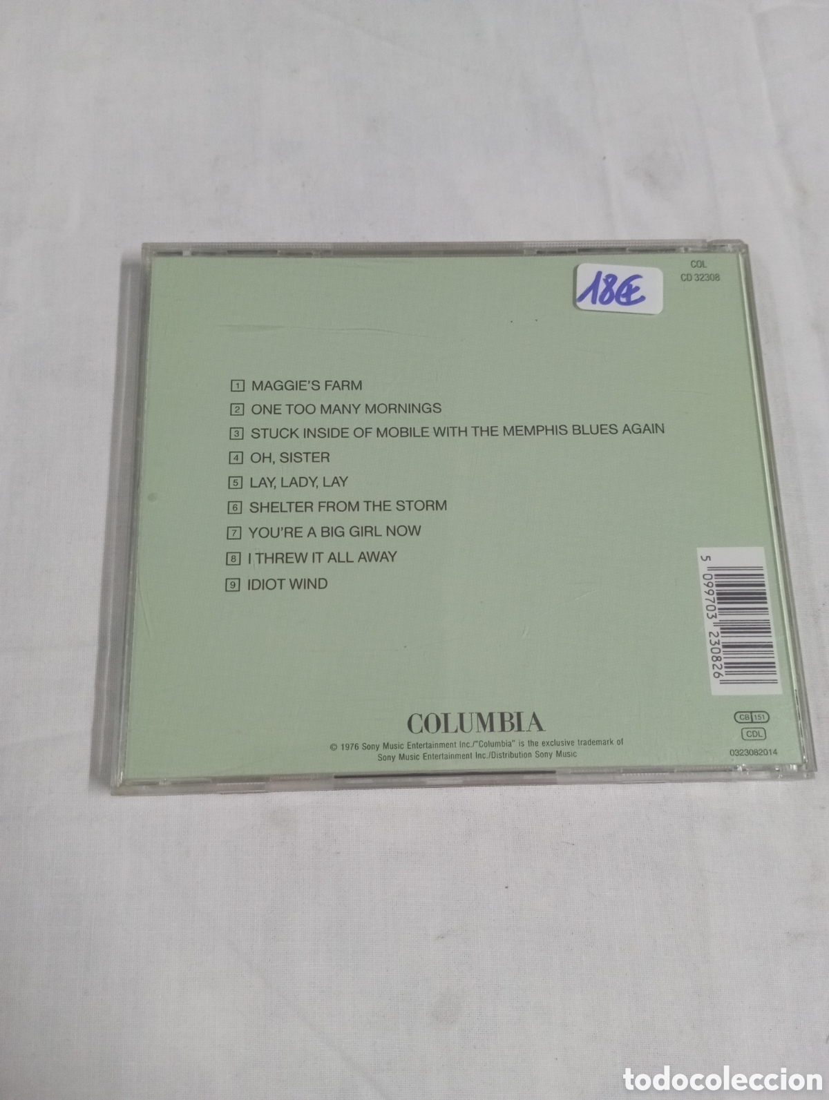 CDs de m&uacute;sica: Bob Dylan hard rain Columbia - Foto 2