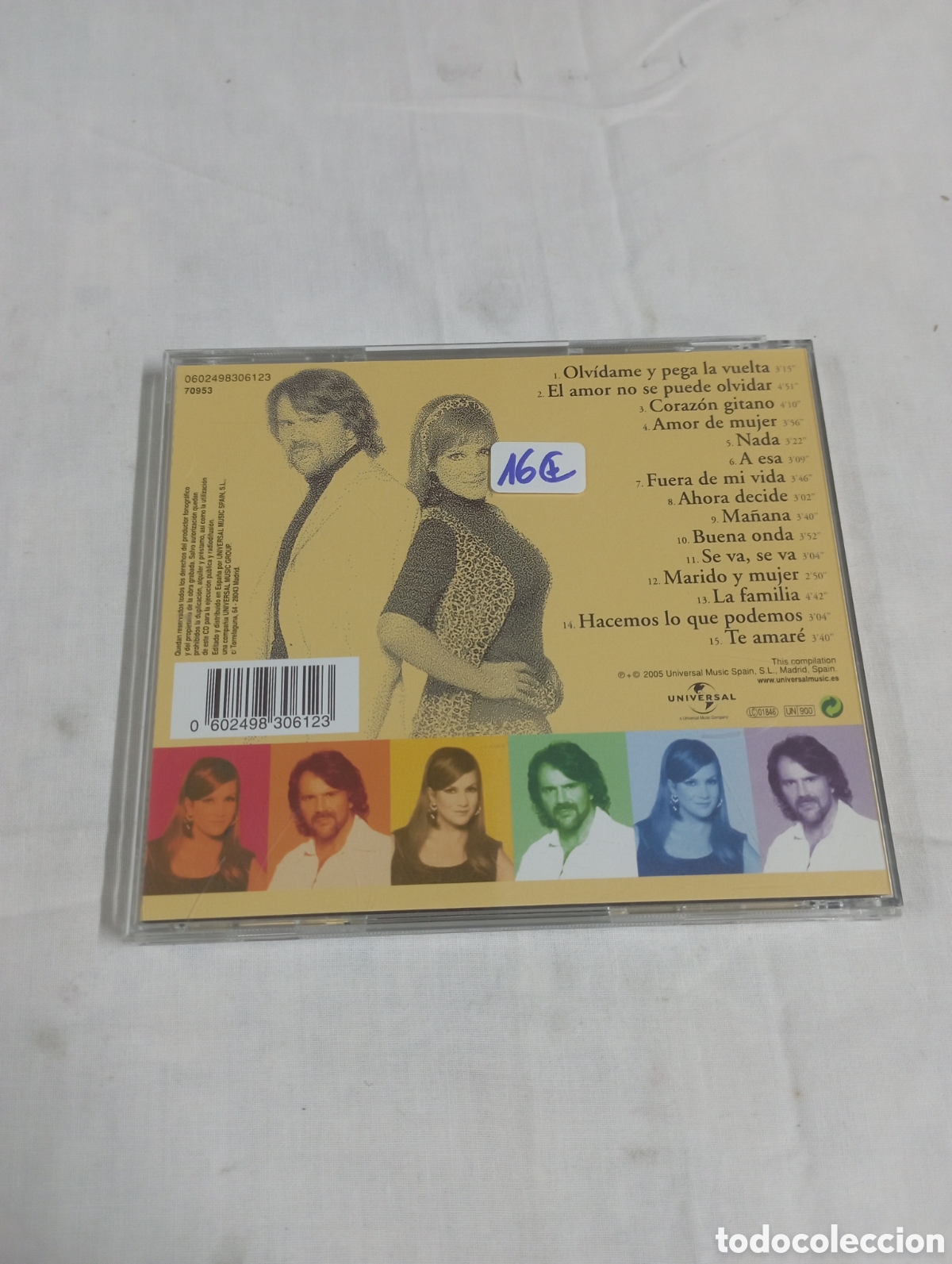 CDs de m&uacute;sica: Pimpinela universal music - Foto 2