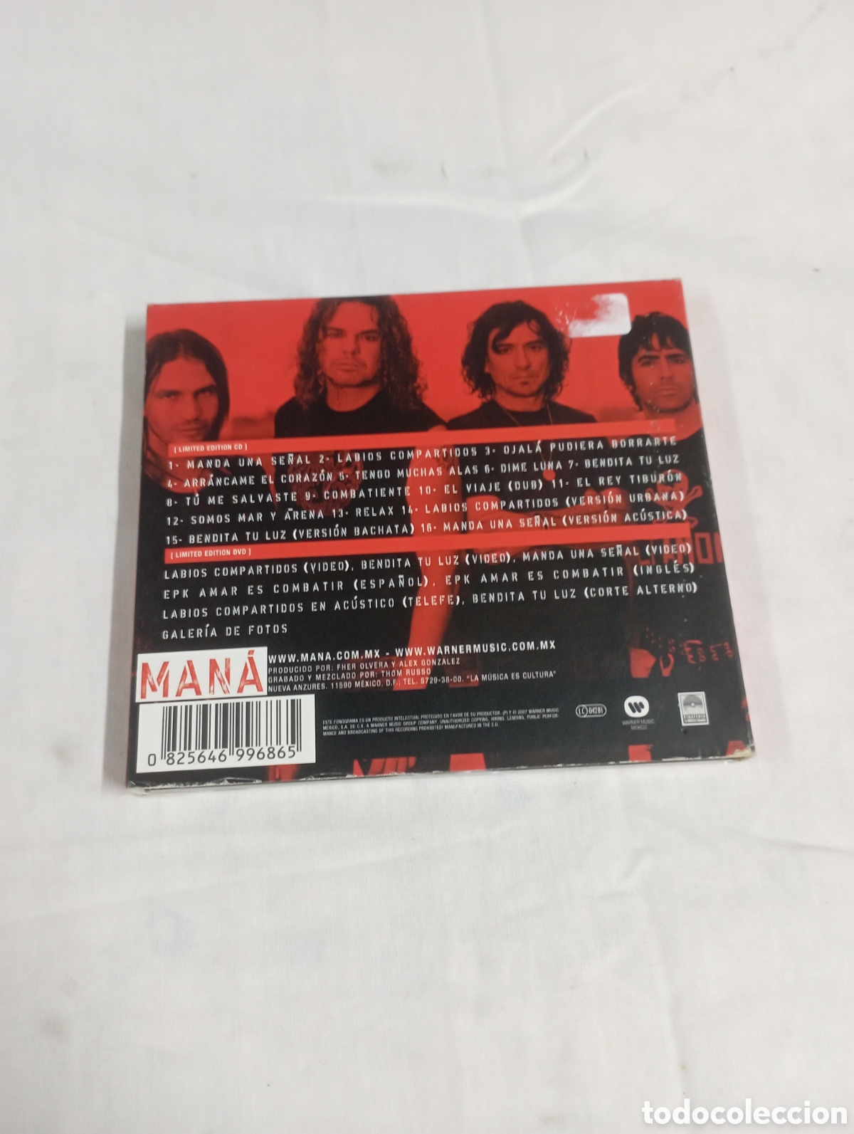 CDs de m&uacute;sica: Mana amar es combatir - Foto 2