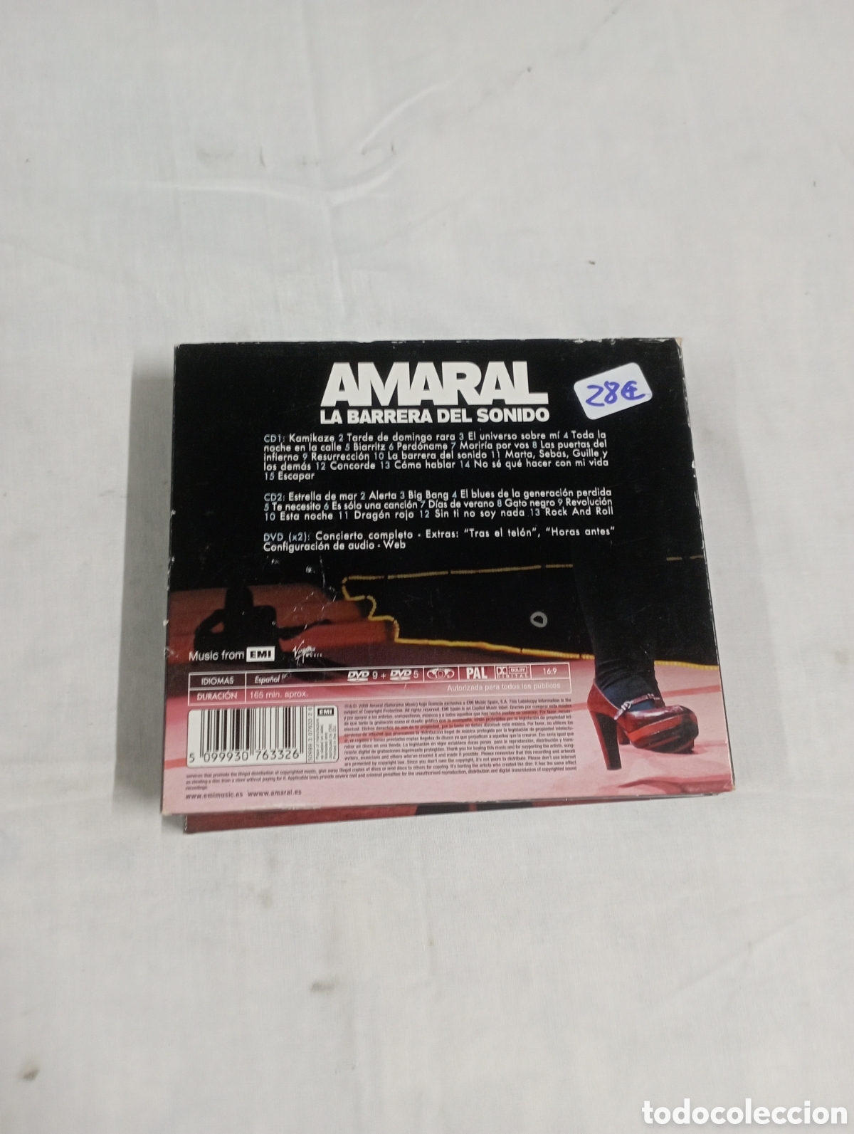 CDs de m&uacute;sica: Amaral la barrera del sonido - Foto 3