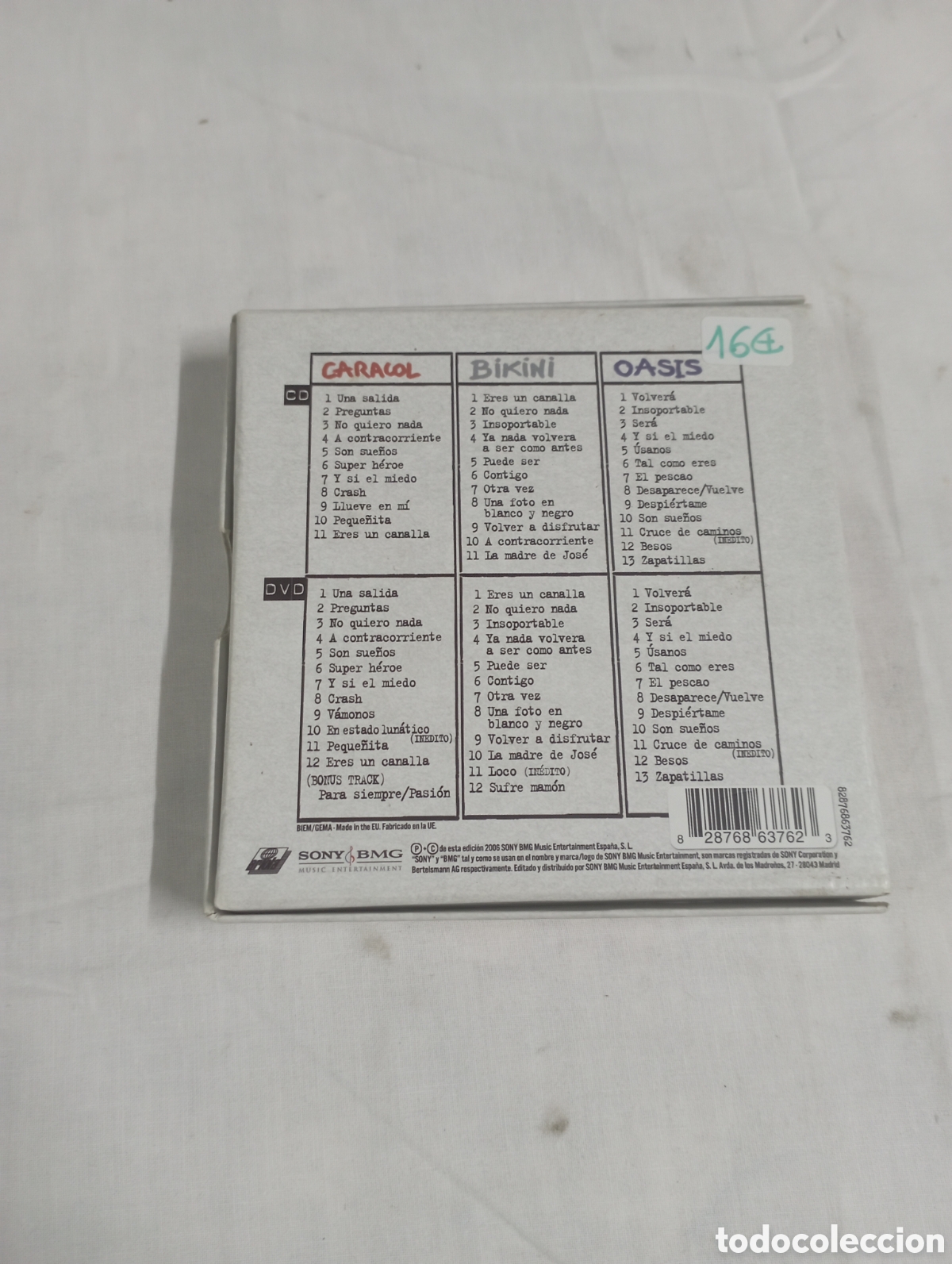 CDs de m&uacute;sica: El canto del loco 3cd + 3 dvd - Foto 2
