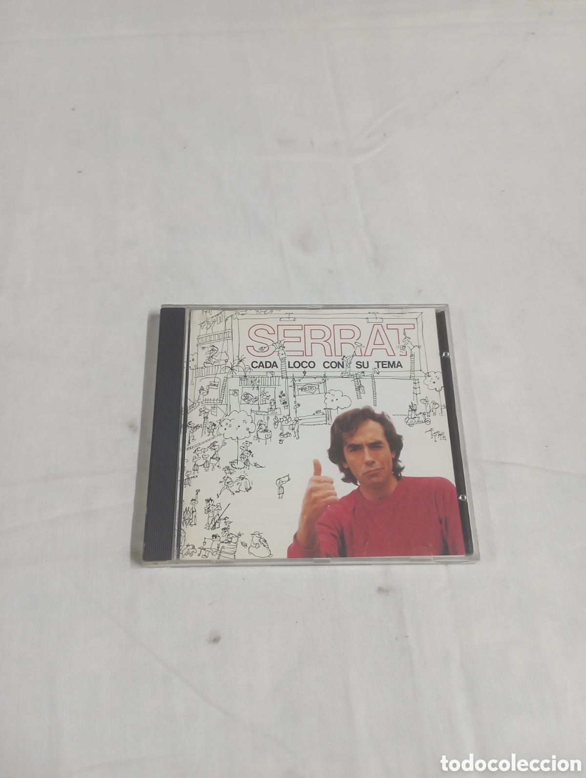 CDs de m&uacute;sica: Serrat cada loco con su tema - Foto 1