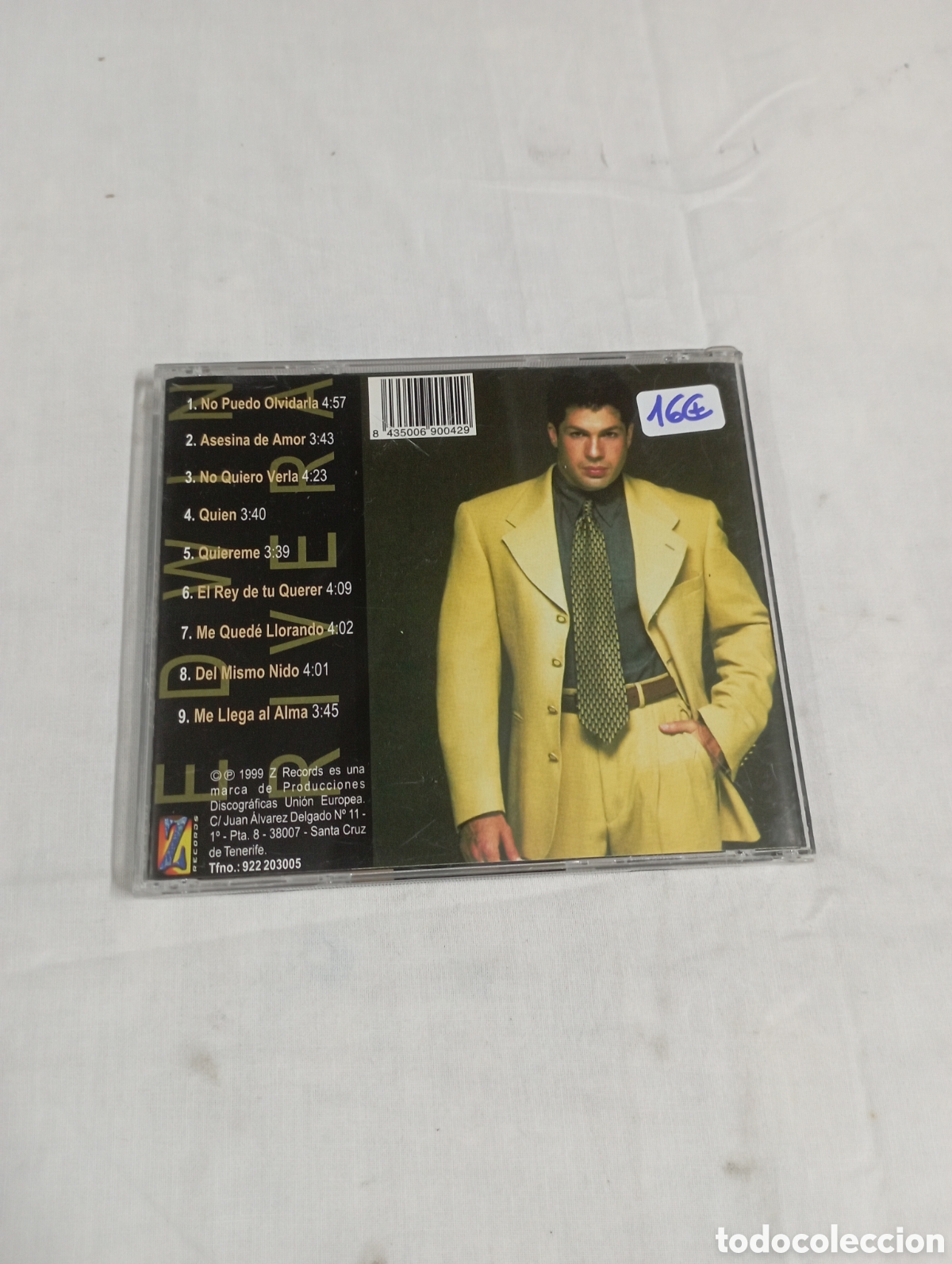 CDs de m&uacute;sica: Edwin Rivera original - Foto 2