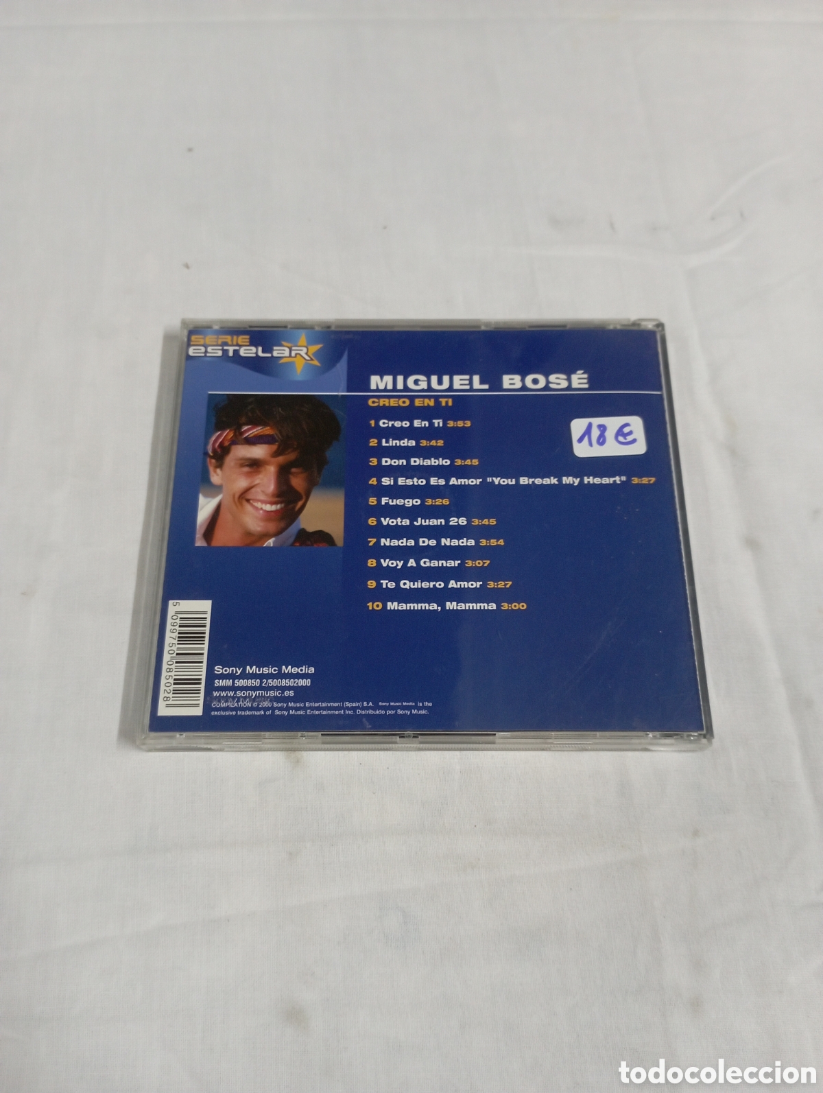CDs de m&uacute;sica: Miguel Bose creo en ti - Foto 2