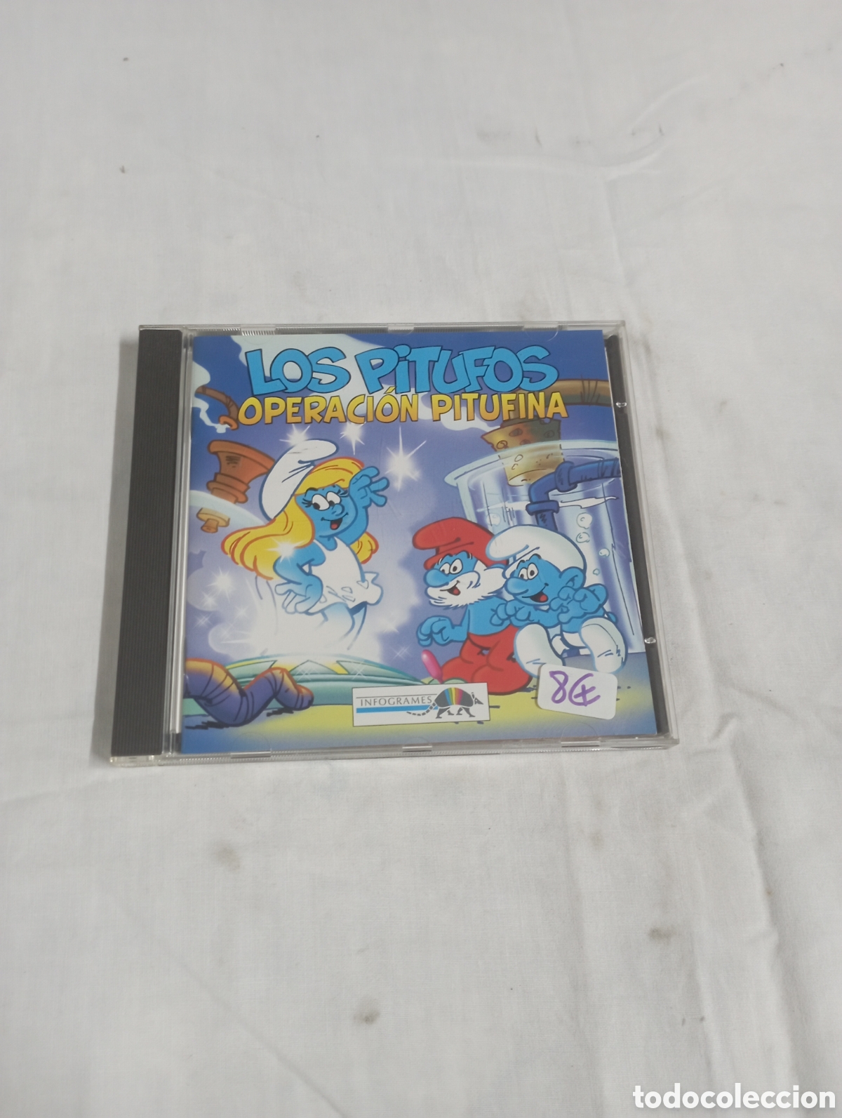 CDs de m&uacute;sica: Los pitufos operaci&oacute;n pitufina - Foto 1