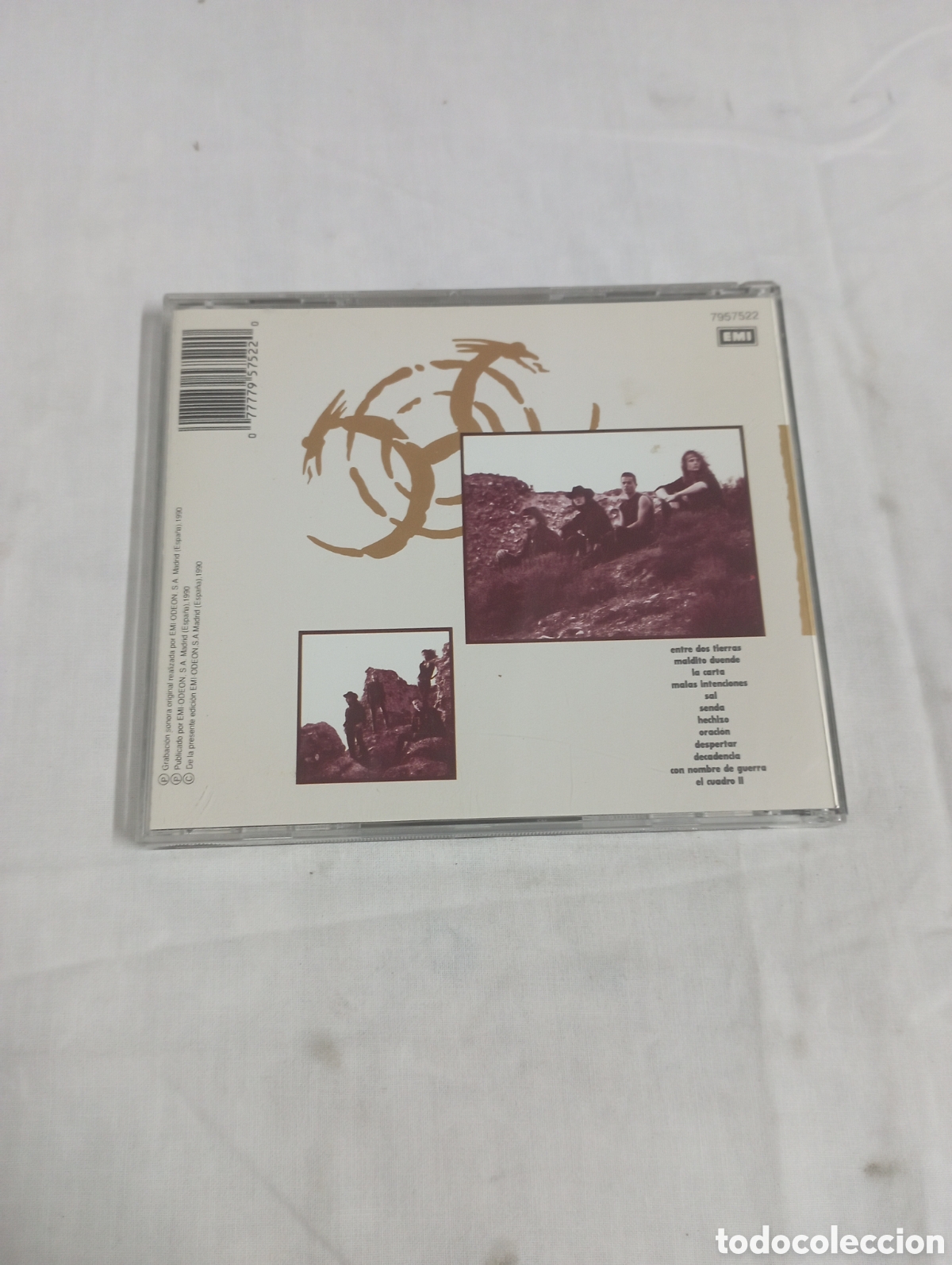 CDs de m&uacute;sica: Heroes del Silencio senderos de la traici&oacute;n - Foto 2