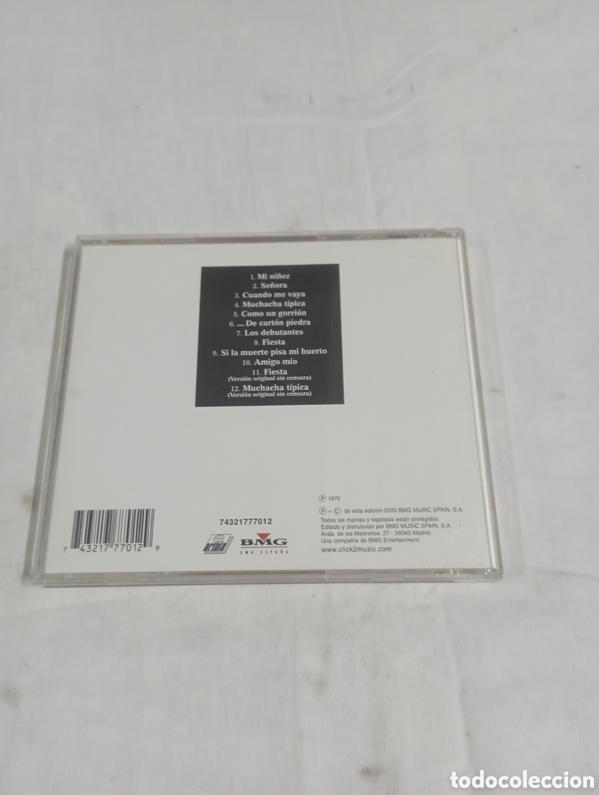 CDs de m&uacute;sica: Joan manuel serrat (mi ni&ntilde;ez) - Foto 2