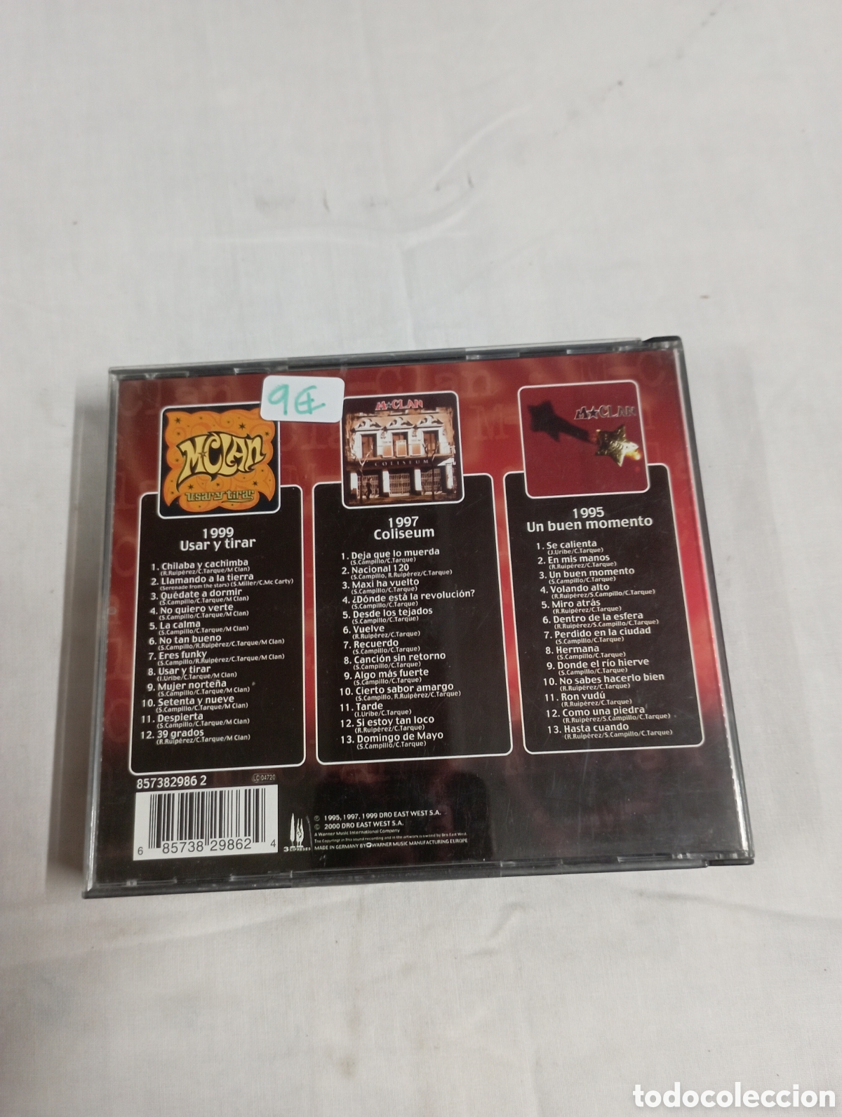 CDs de m&uacute;sica: M clan discograf&iacute;a completa - Foto 3