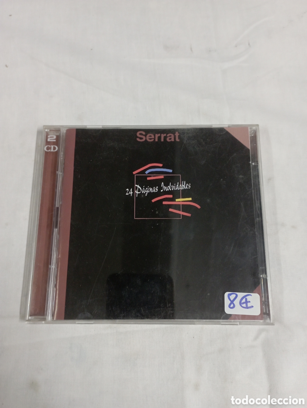CDs de m&uacute;sica: Serrat 24 p&aacute;ginas inolvidables - Foto 1