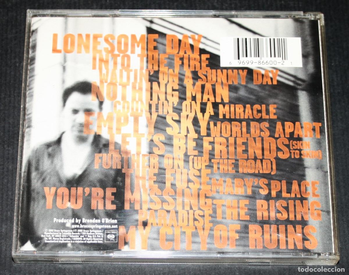 CDs de m&uacute;sica: CD - BRUCE SPRINGSTEEN - THE RISING - COLUMBIA, 2002 - Foto 2