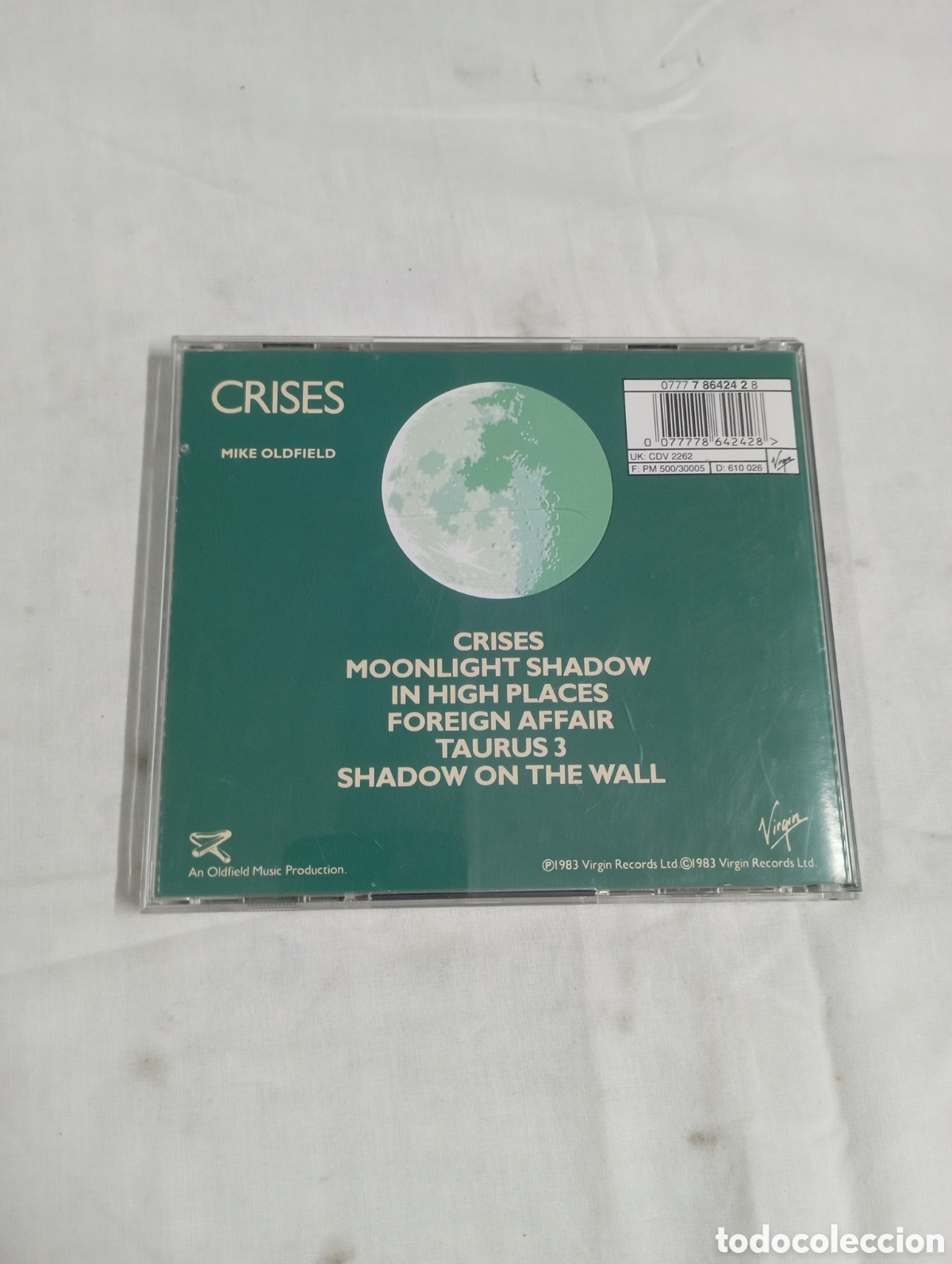 CDs de m&uacute;sica: Crises mike oldfield - Foto 2